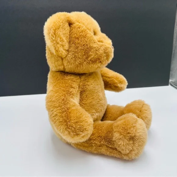 90s Build a Bear Teddy Brown Stitched Nose Plush Toy 14” Stuffed Animal Retired - Picture 3 of 9
